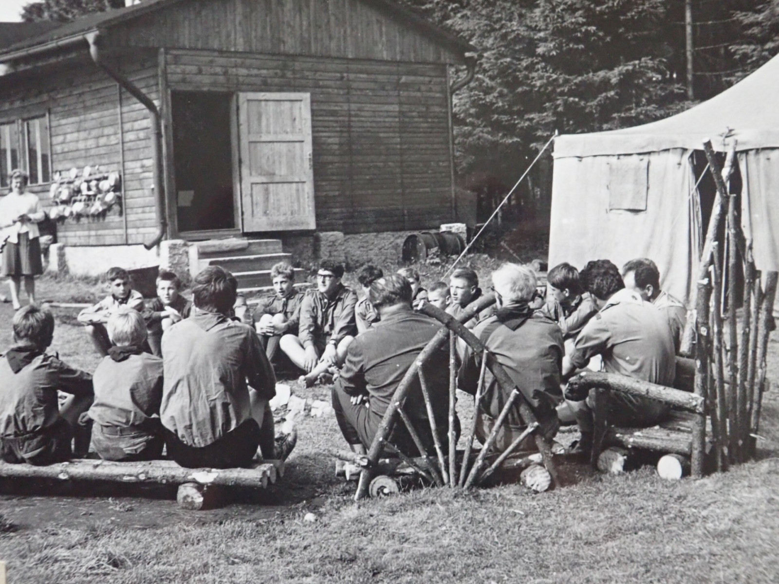 Stediskov tbor Medlov 1968.